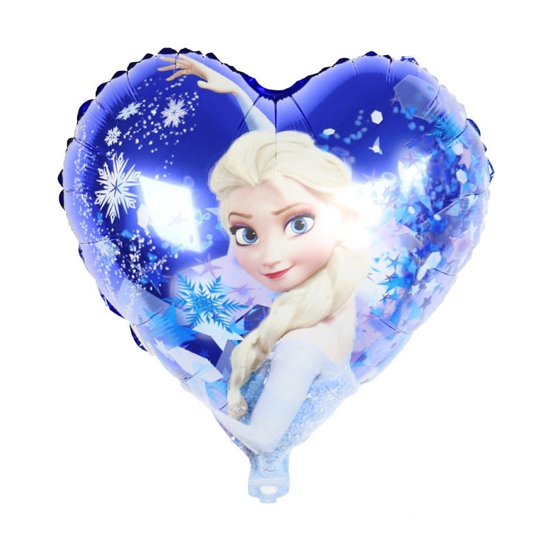 Balon z bohaterami bajki Frozen