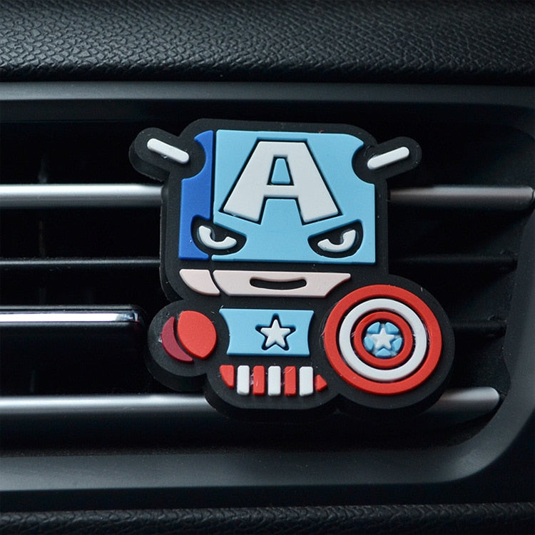 Dekoracyjne klipsy do dyfuzora w samochodzie Marvel