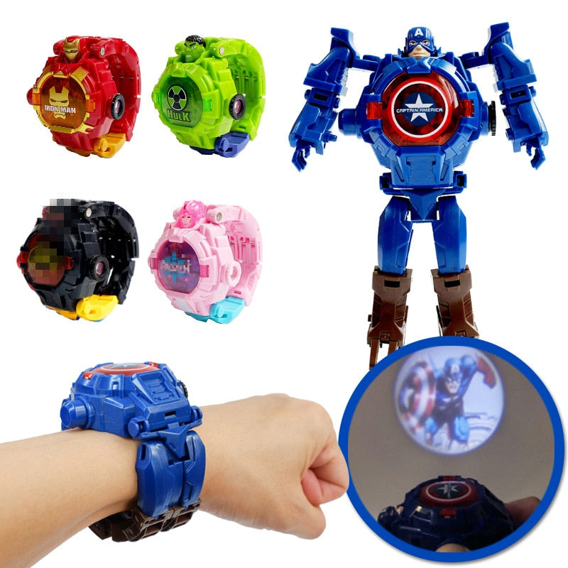 Zegarek transformers dla dzieci Spiderman
