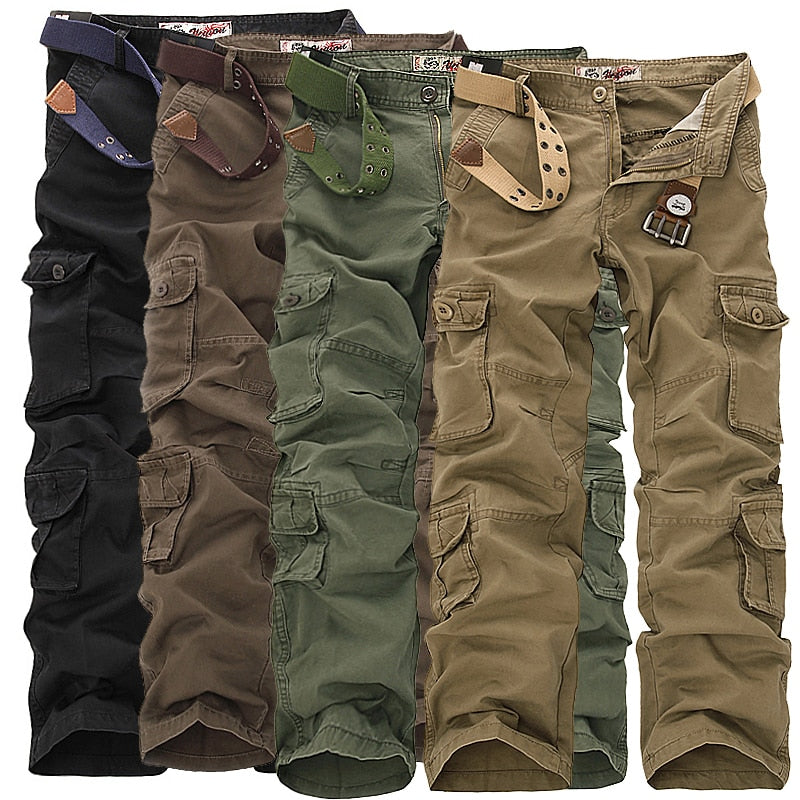 Spodnie męskie w militarnym stylu
