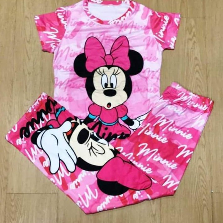 Piżama damska dwuczęściowa Disney