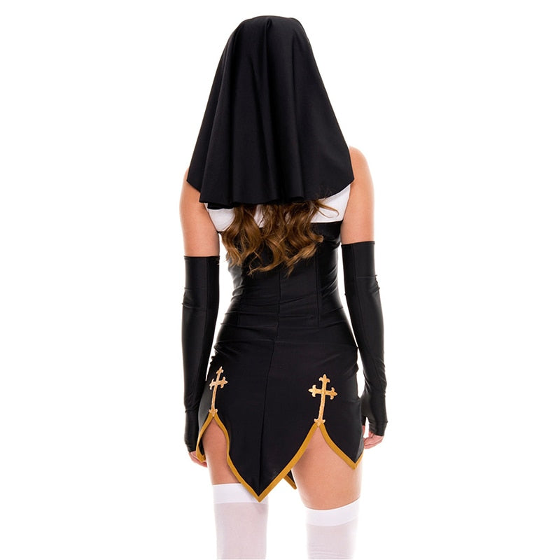 Strój zakonnicy na Halloween