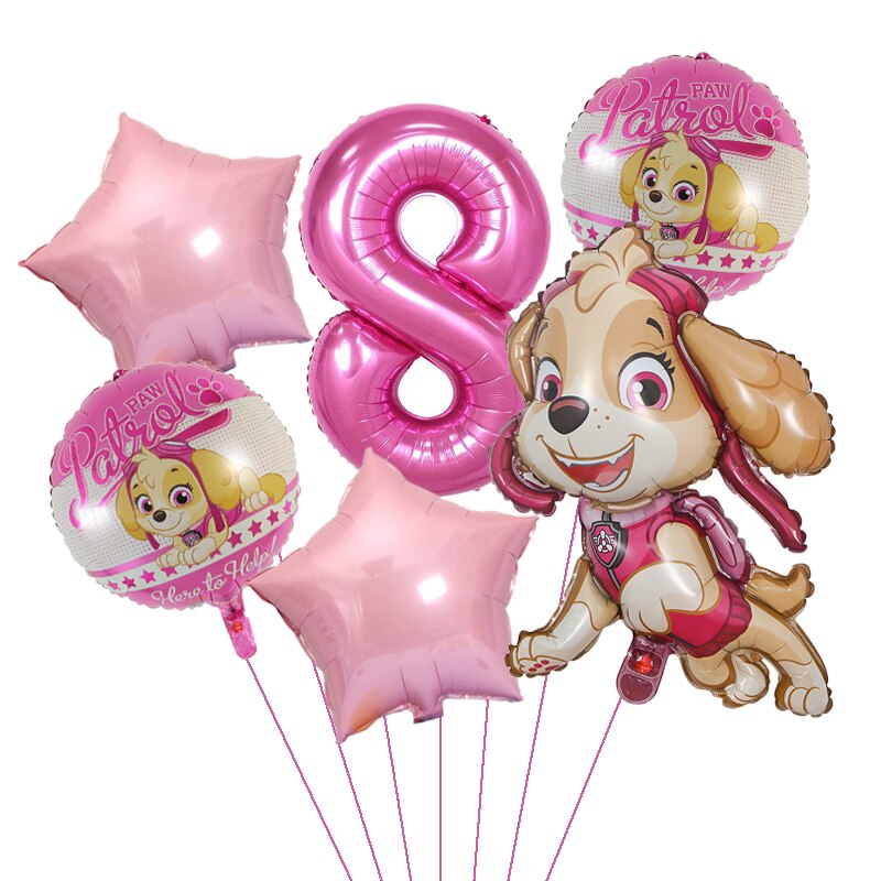 Balony urodzinowe Psi Patrol