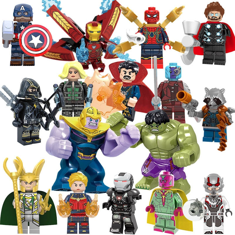 Figurki superbohaterów Marvel Avengers