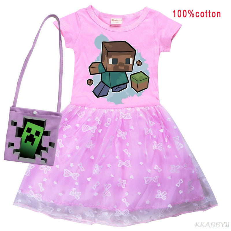 Sukienka dziewczęca Minecraft