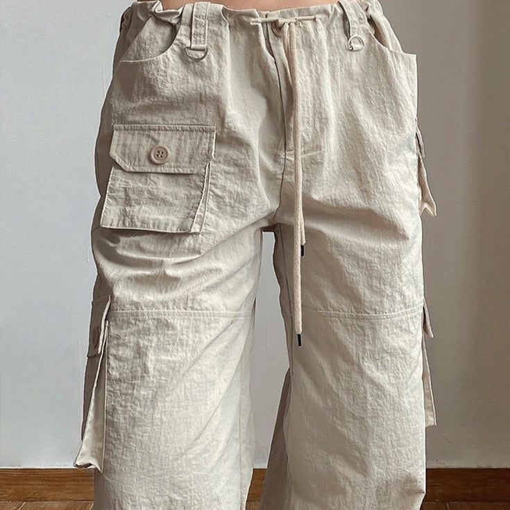 Spodnie damskie z kieszeniami