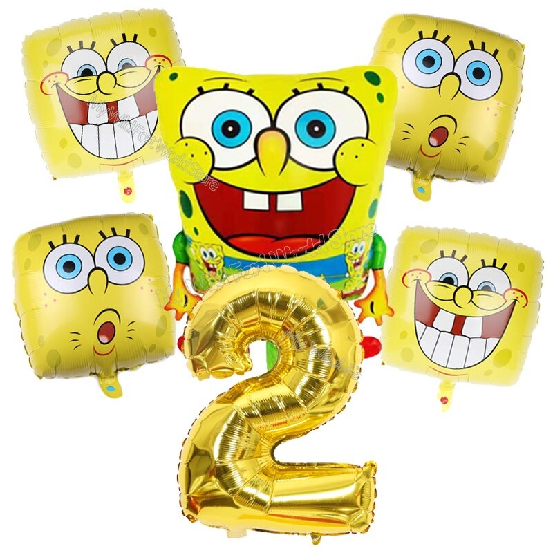 Dekoracje na urodziny SpongeBob