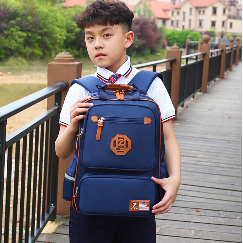 Odblaskowy plecak szkolny dla chłopców