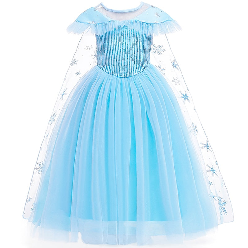 Sukienka księżniczki strój Frozen Anna