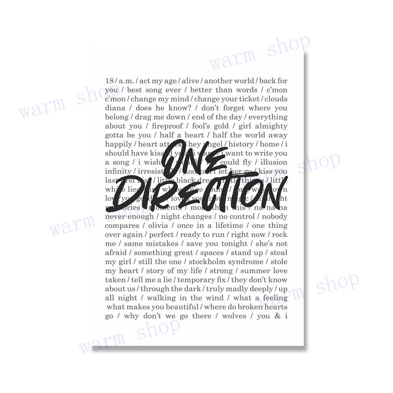 Plakat na ścianę One Direction