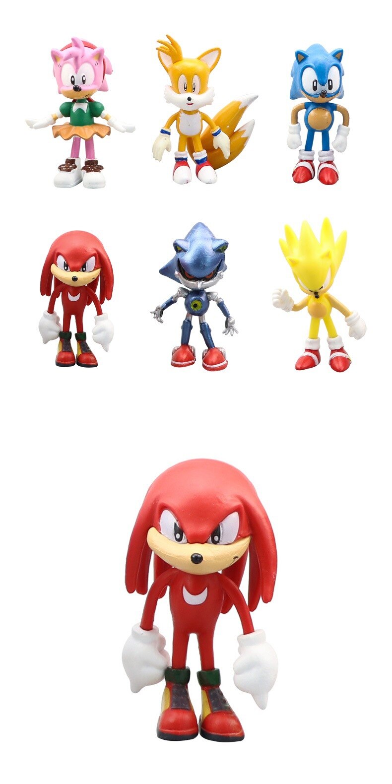 Figurki Sonic 6szt