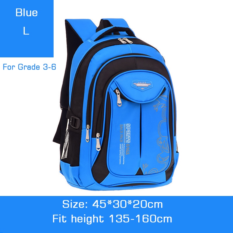 Wodoodporny plecak szkolny dla dzieci