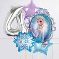 Balony urodzinowe Frozen z liczbą