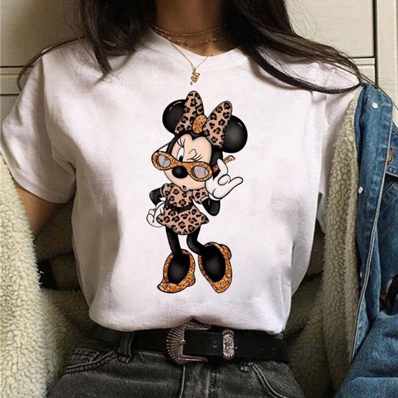 Koszulka damska z Myszką Minnie