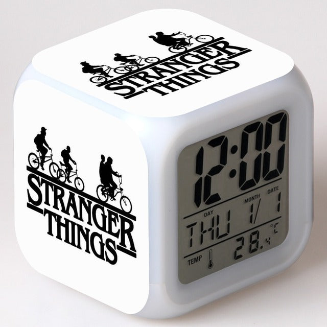 Budzik zegar LED Stranger Things