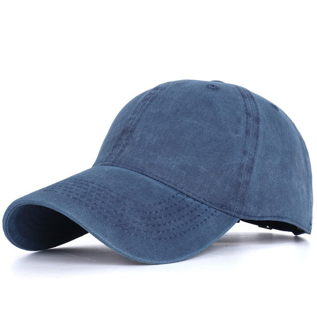 Meska stylowa bawełniana czapka z daszkiem