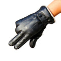 Męskie rękawiczki z owczej skóry