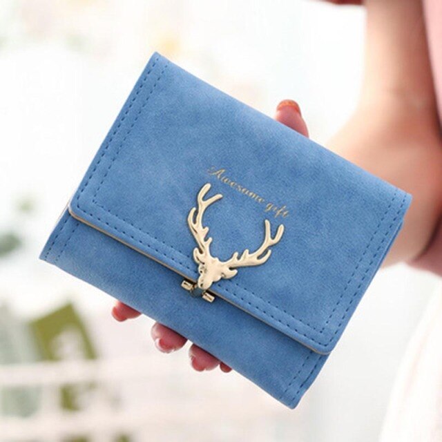 Damski elegancki portfel z jeleniem (Wyprzedaż)