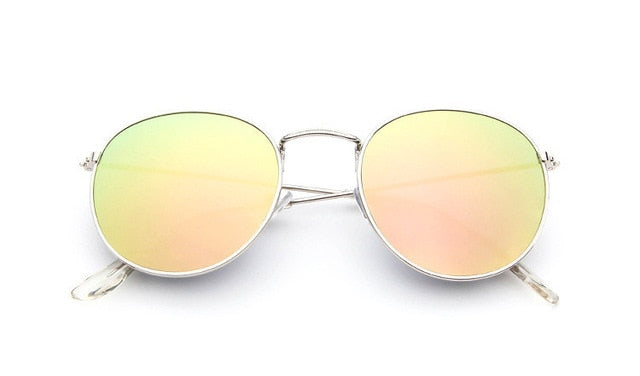 Damskie okulary przeciwsłoneczne okrągłe