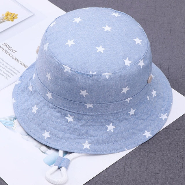 Bawełniany kapelusz wędkarski dla dzieci