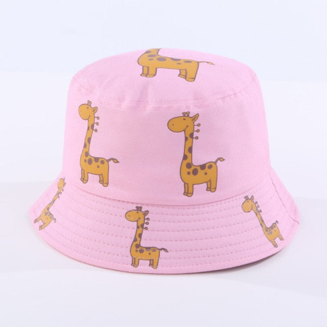 Dziecięcy kapelusz w żyrafy