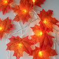 Girlanda LED lampki liście klonu na Halloween 1.5/3m