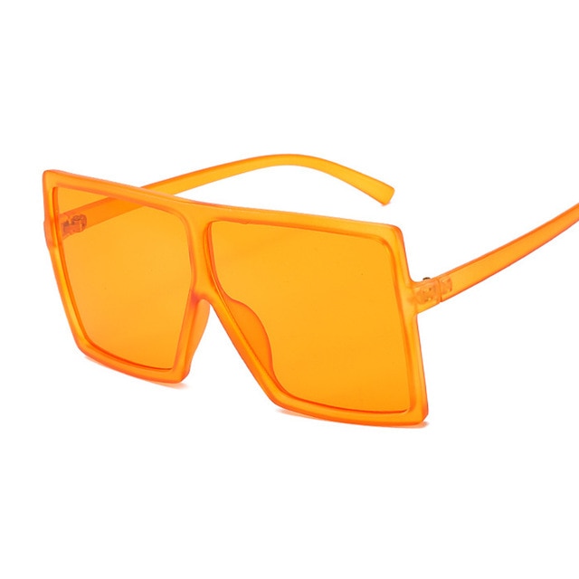 Damskie duże kwadratowe okulary przeciwsłoneczne