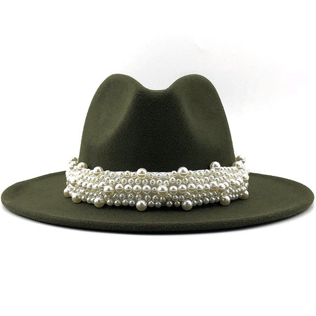 Damski elegancki kapelusz