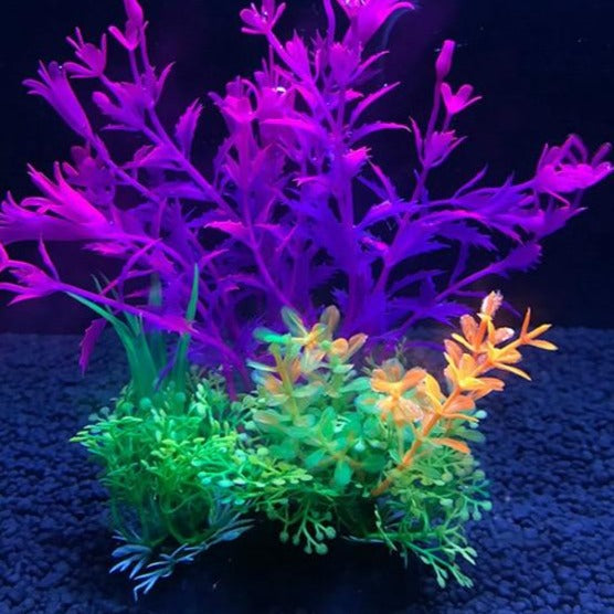 Sztuczna roślina paproć do akwarium