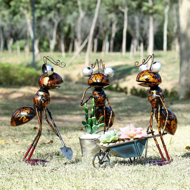 Figurki ozdobne mrówki do mini ogrodu