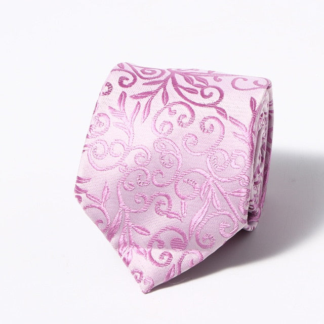 Męski elegancki szeroki krawat