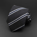 Męski klasyczny krawat do garnituru