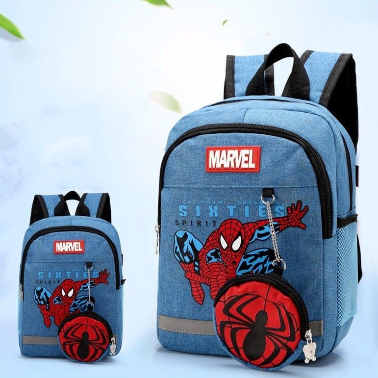Plecak szkolny dla chłopców Człowiek Pająk Spiderman (Wyprzedaż)