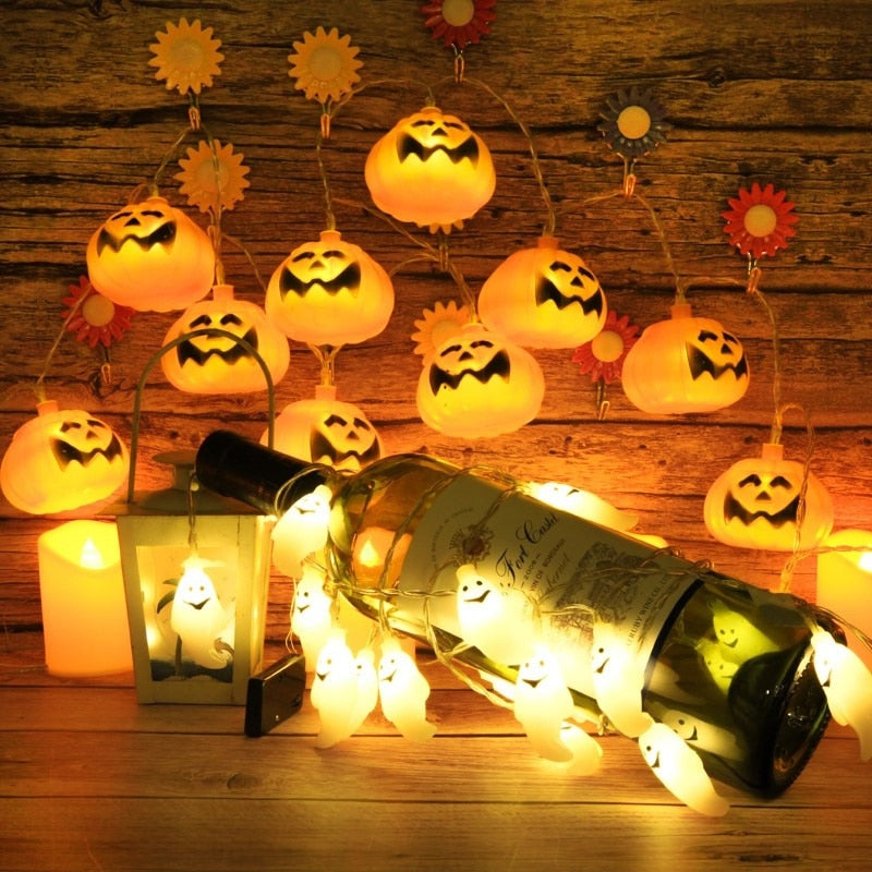 Lampki LED Dynie girlanda na Halloween