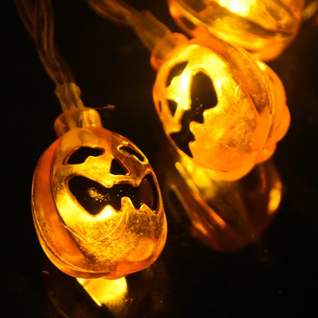 Lampki LED Dynie girlanda na Halloween
