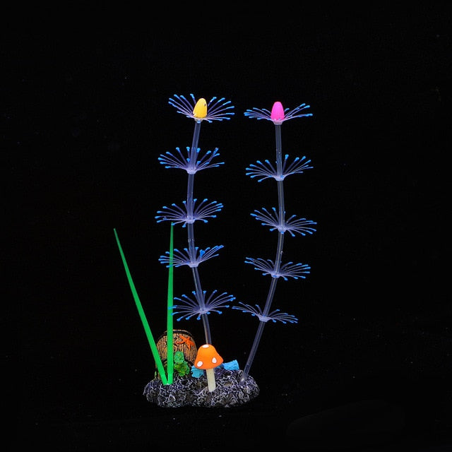 Ozdobne świecące rośliny do akwarium