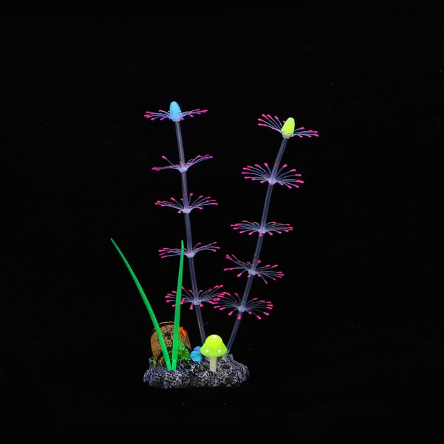 Ozdobne świecące rośliny do akwarium