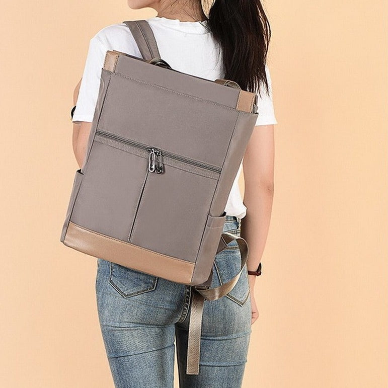Damski stylowy plecak oxford na laptopa
