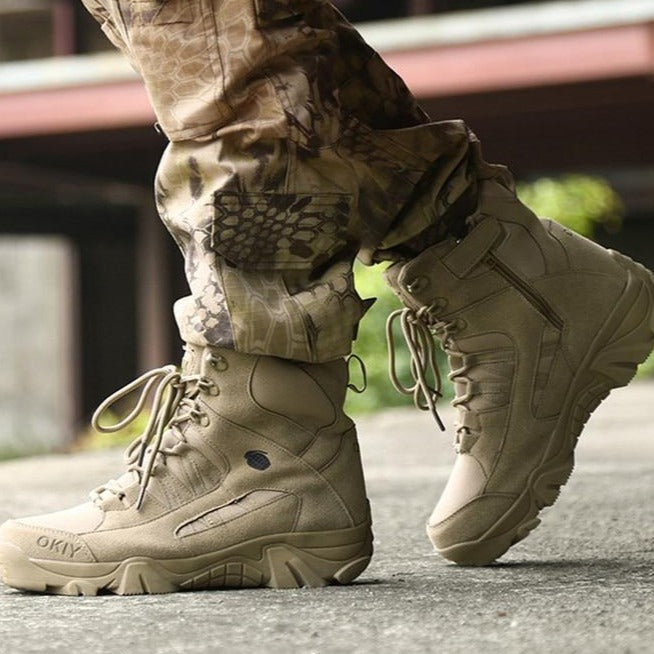 Kopie: Męskie wojskowe buty sznurowane (Wyprzedaż)