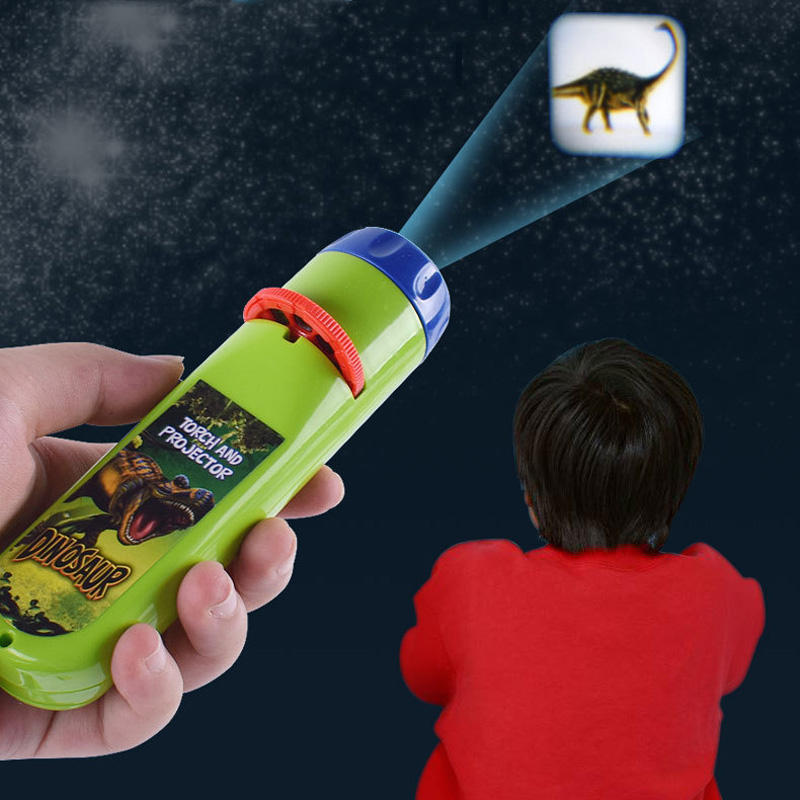 Mini projektor latarka Dinozaury dla dzieci