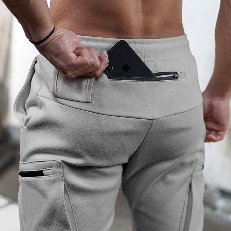 Męskie spodnie joggery