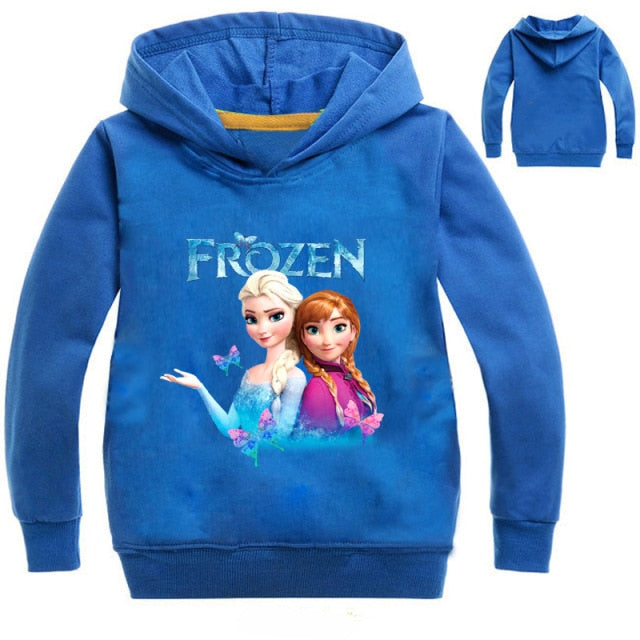Bluza z kapturem dla dzieci Frozen Kraina Lodu