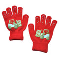 Zimowe rękawiczki dziecięce z nadrukiem