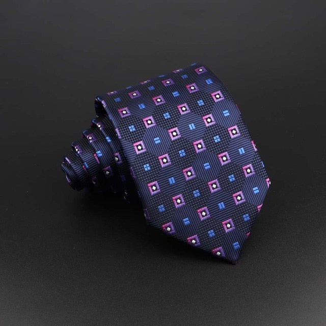 Męski krawat żakardowy