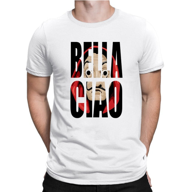 Koszulka męska Bella Ciao La Casa de Papel