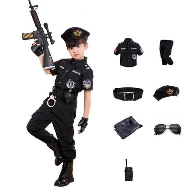Kostium Strój policjanta na Halloween dla dzieci