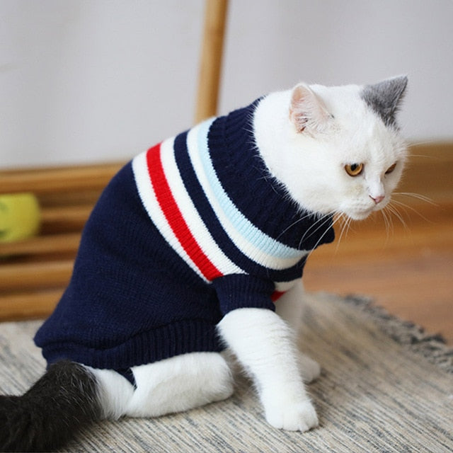 Sweterek dla kota/psa ze świątecznym motywem