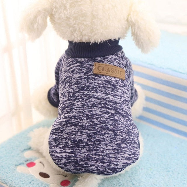 Sweter z naszywką dla psa