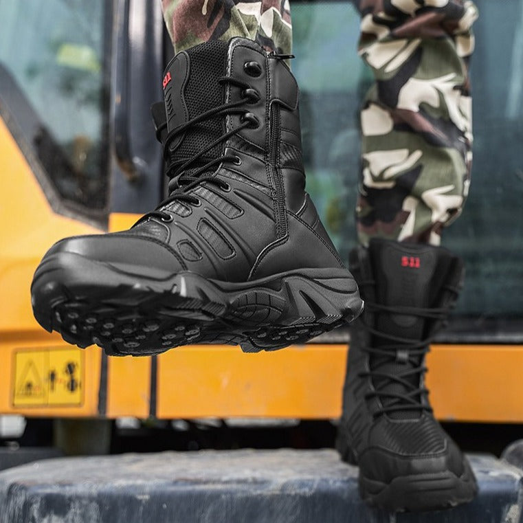 Męskie zimowe buty wojskowe