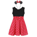 Strój sukienka Myszka Minnie Mickey dla dziewczynek